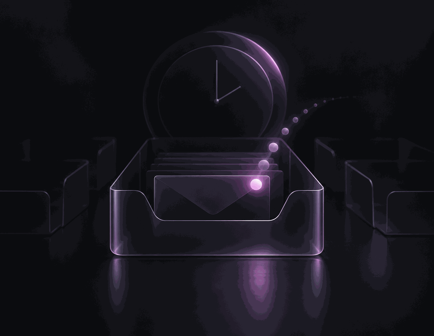Animated loop showing a lead waiting for follow-up
